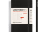 Leuchtturm1917 A6 Pocket Hardcover Weekly Planner & Notebook 2025 Black