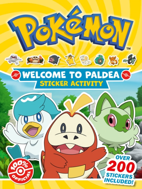 Pokemon: Welcome to Paldea Epic Sticker
