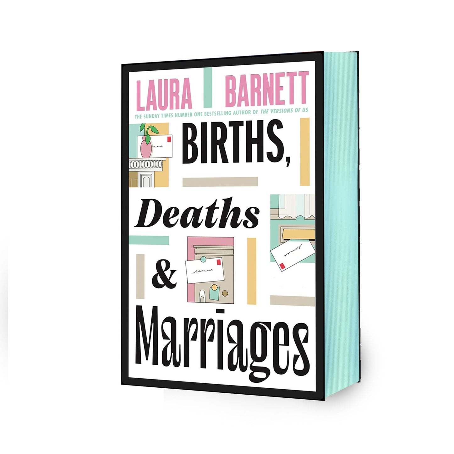 Births, Deaths and Marriages by Laura Barnett (SIGNED & SPRAYED EDGE EDITION, PRE-ORDER)