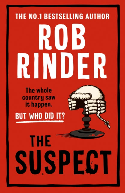 The Suspect by Rob Rinder (PRE-ORDER, SIGNED)