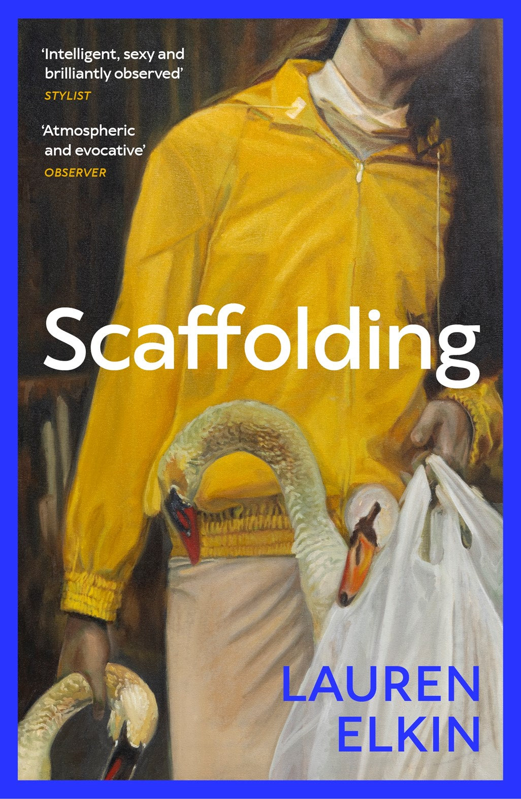 Scaffolding by Lauren Elkin (SIGNED & SPRAYED EDGE EDITION, PRE-ORDER) & FREE TOTE BAG!
