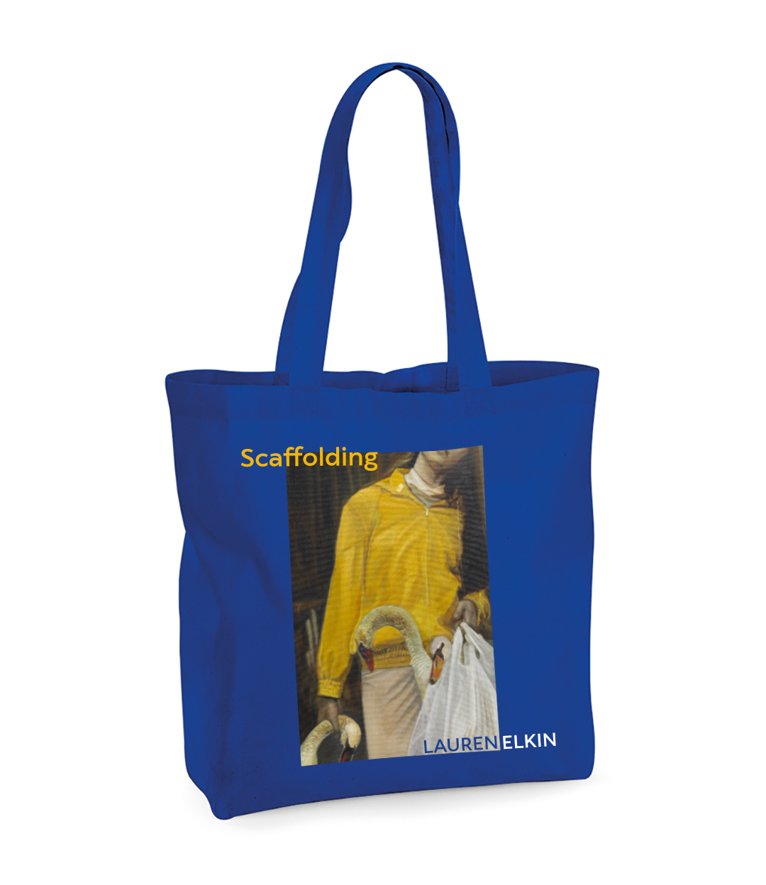 Scaffolding by Lauren Elkin (SIGNED & SPRAYED EDGE EDITION, PRE-ORDER) & FREE TOTE BAG!