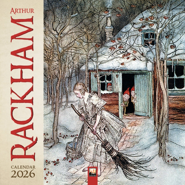 Arthur Rackham Wall Calendar 2026 (Art Calendar) (PRE-ORDER)