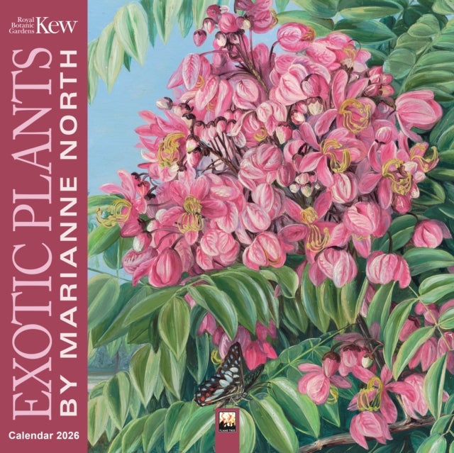 Kew Gardens: Exotic Plants by Marianne North Wall Calendar 2026 (Art Calendar) (PRE-ORDER)