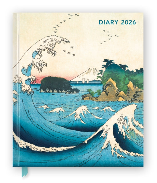 Japanese Woodblocks 2026 Desk Diary Planner - Week to View, Illustrated Throughout (PRE-ORDER)