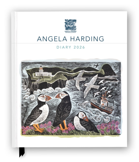 Angela Harding 2026 Desk Diary Planner - Week to View, Illustrated throughout (PRE-ORDER)
