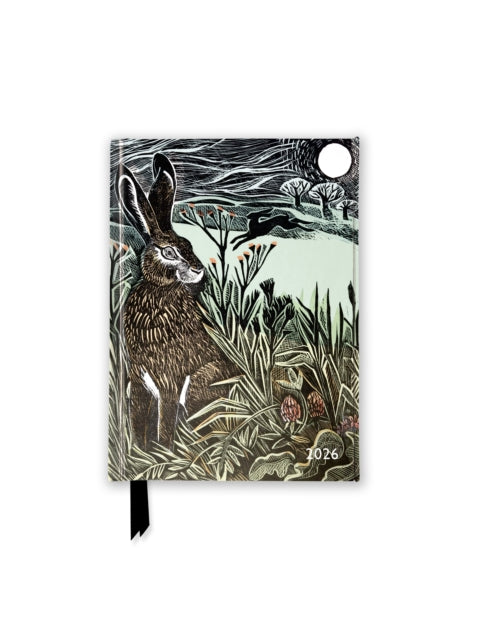Angela Harding: Hidden Hares 2026 Luxury Pocket Diary Planner - Week to View (PRE-ORDER)