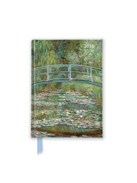 Claude Monet: Bridge over a Pond of Water Lilies 2026 Luxury Pocket Diary Planner - Week to View (PRE-ORDER)