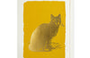 Archivist Gallery Gold Cat Mini Card