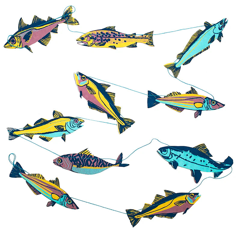 Fishes Sewn Garland East End Press