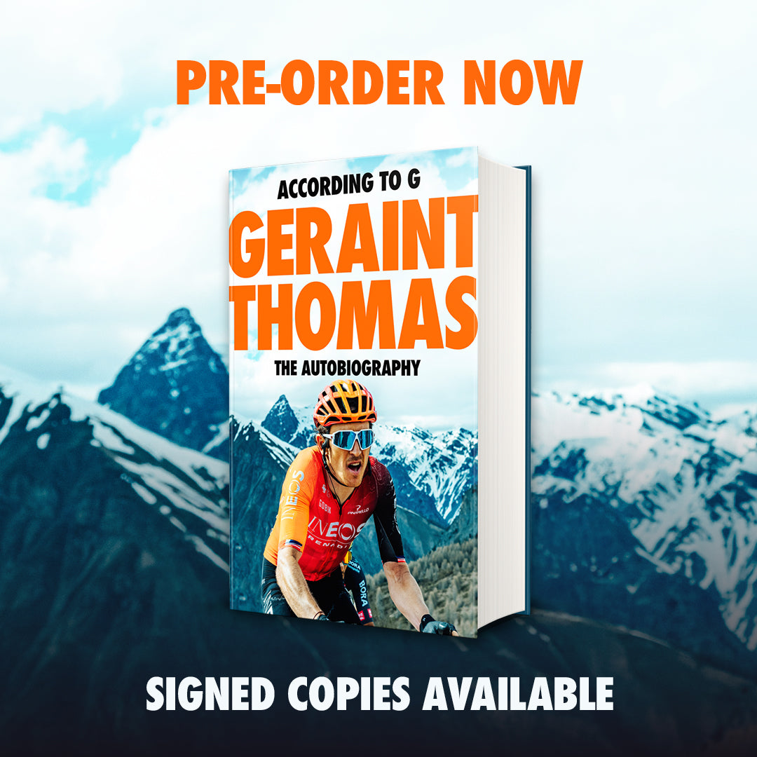 According to G : The Autobiography by Geraint Thomas (SIGNED, PRE-ORDER)