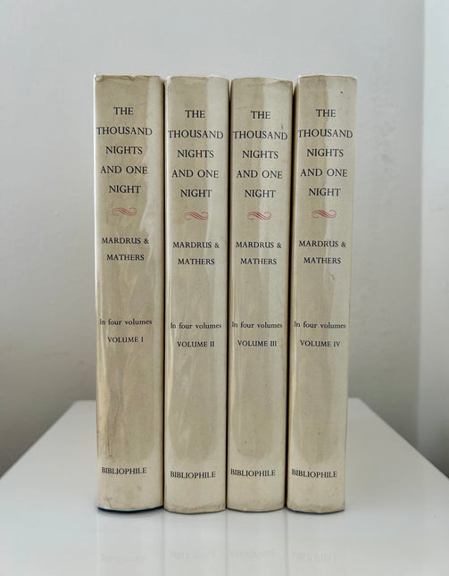 The Book of the Thousand Nights and One Night (Four Volume Set)