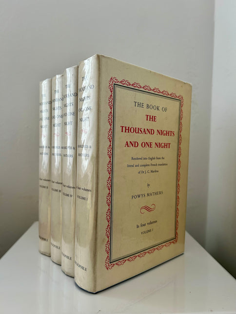 The Book of the Thousand Nights and One Night (Four Volume Set)