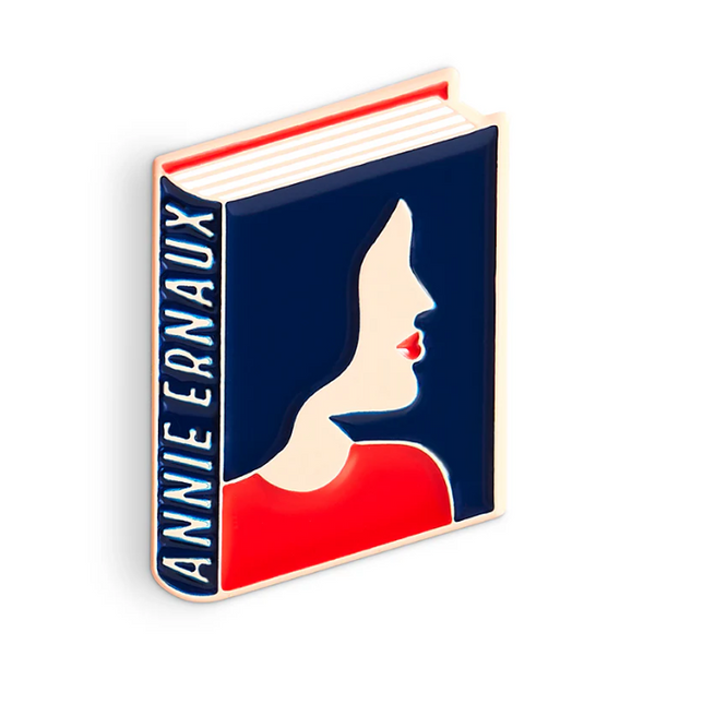 Annie Ernaux Enamel Pin