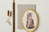 Wanderlust Tabby Cat A7 Mini Card