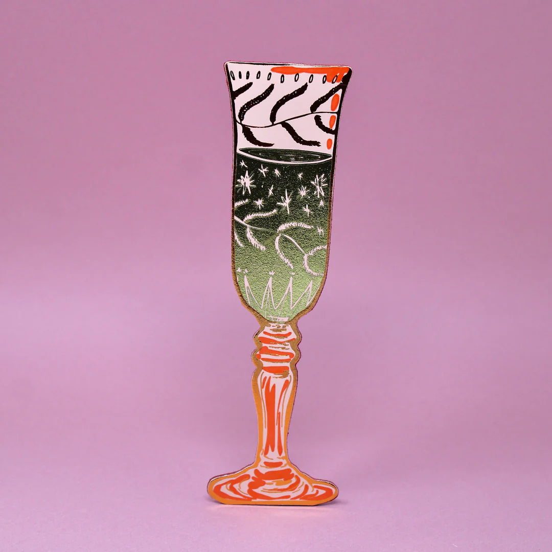 Wine Glass Bookmark