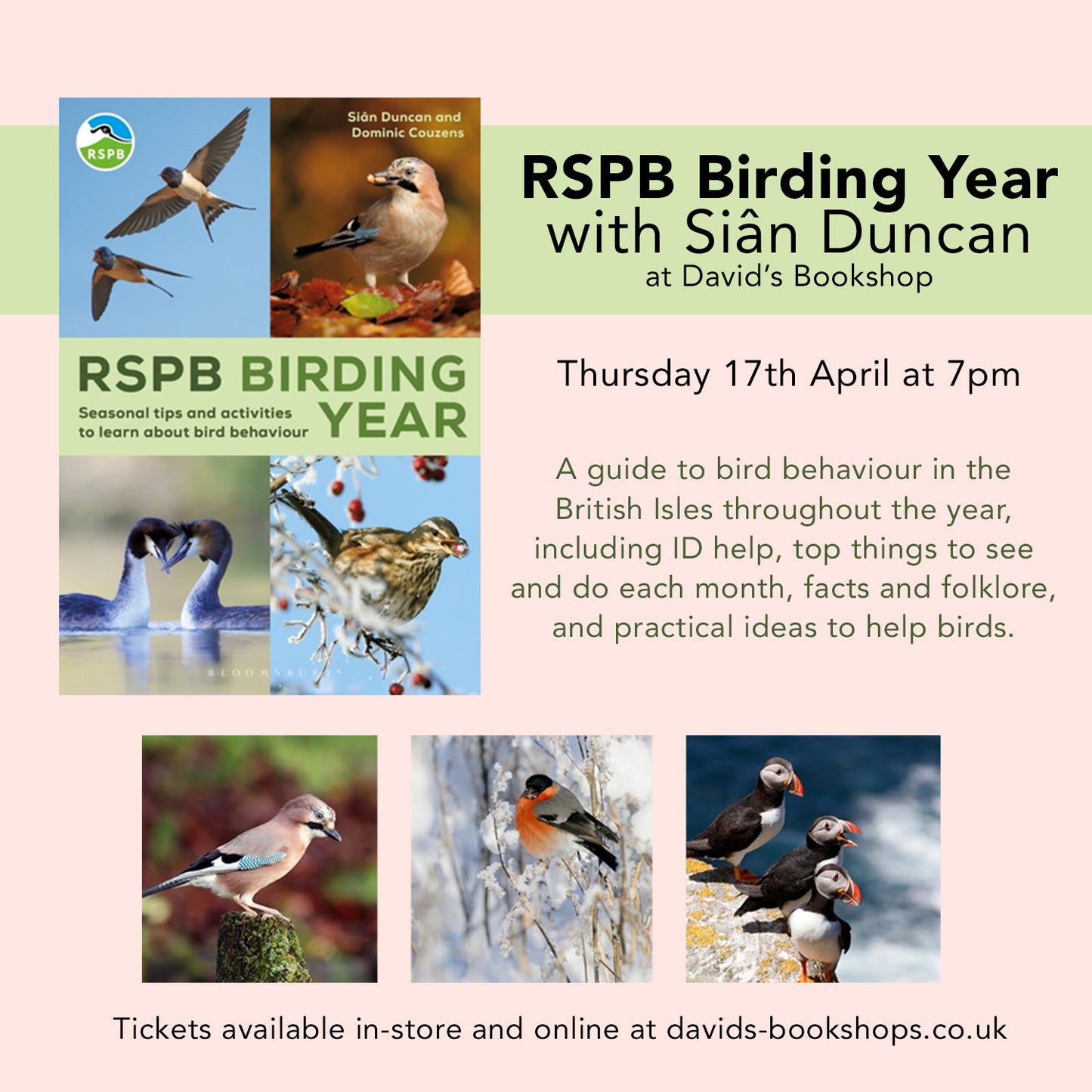 Event ticket: RSPB Birding Year