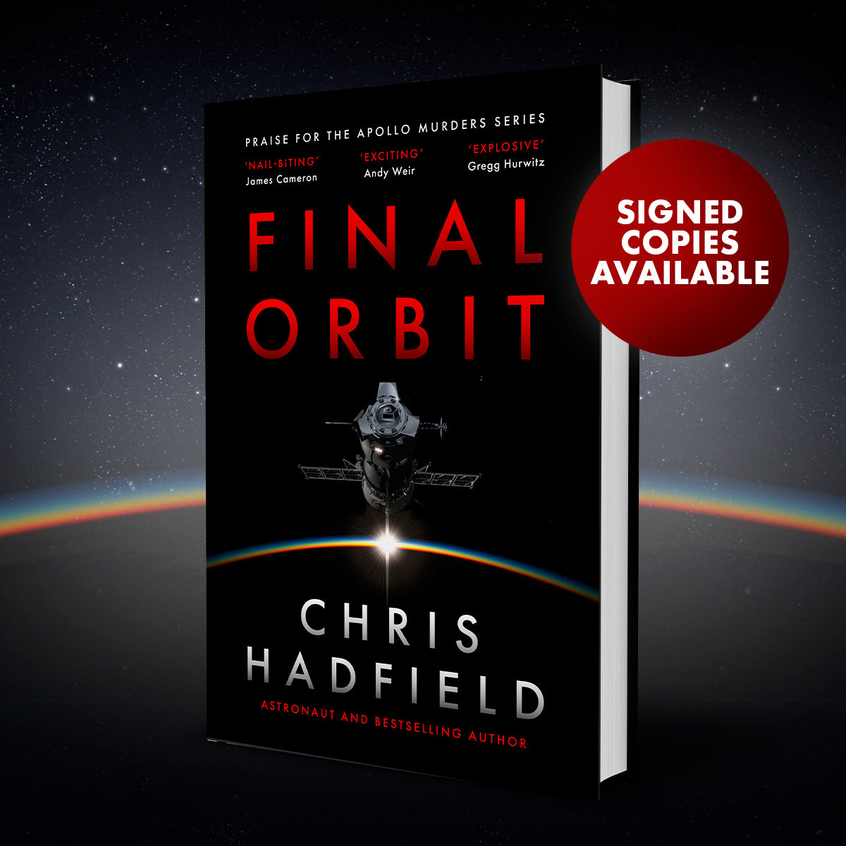Final Orbit by Chris Hadfield (SIGNED, PRE-ORDER)