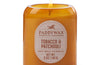 Paddywax Vista Glass Candle Amber - 142g Tobacco & Patchouli