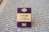 'Just One More Chapter' - Book Lover Enamel Pin Badge
