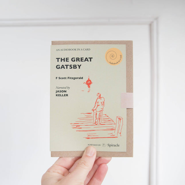 Audiobook in a Card: The Great Gatsby