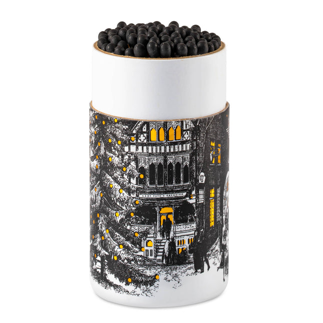 Starry Night | Large Cylinders - ChristmasSafety Matches 🎄