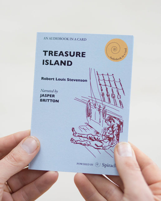 Audiobook in a Card: Treasure Island