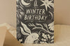 'A Winter Birthday' Seasonal Birthday Card