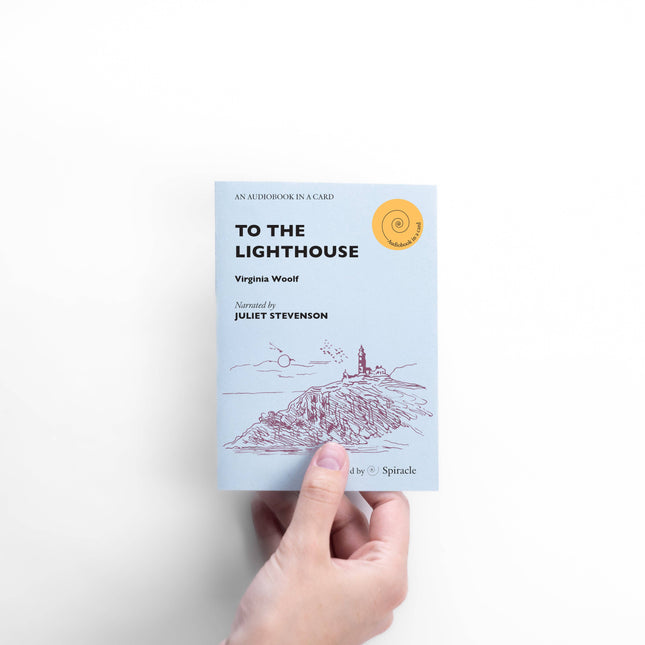 Audiobook in a Card: To The Lighthouse by Virginia Woolf
