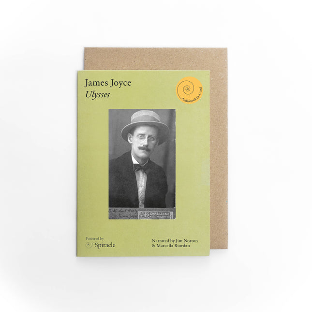 Audiobook in a Card: Ulysses by James Joyce