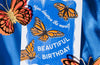 Beautiful Birthday Butterflies - Risograph Card