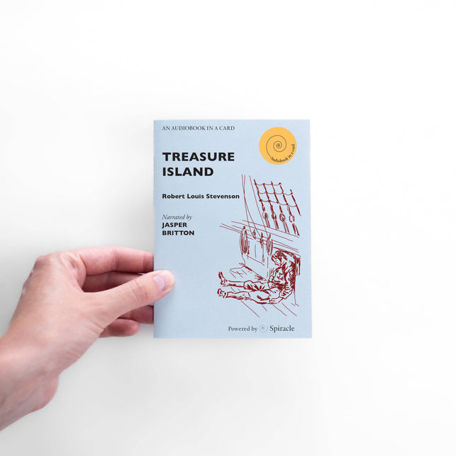 Audiobook in a Card: Treasure Island