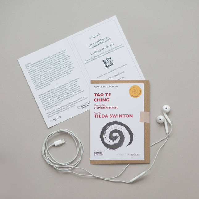 Tao Te Ching Audiobook in a Card Mindful Wellness Gift 