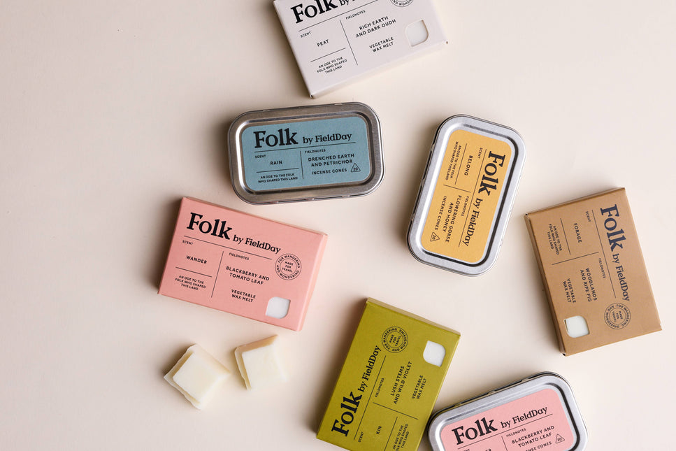 Rain Folk Tin of Incense Cones
