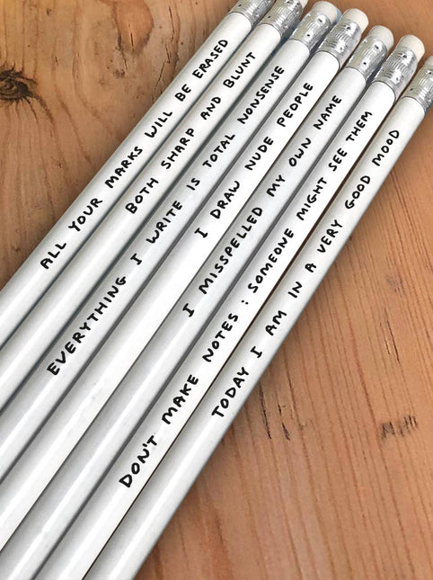David Shrigley Pencil Box - 7 Designs