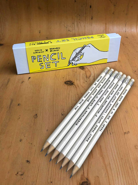 David Shrigley Pencil Box - 7 Designs