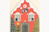 Christmas Houses Concertina Card