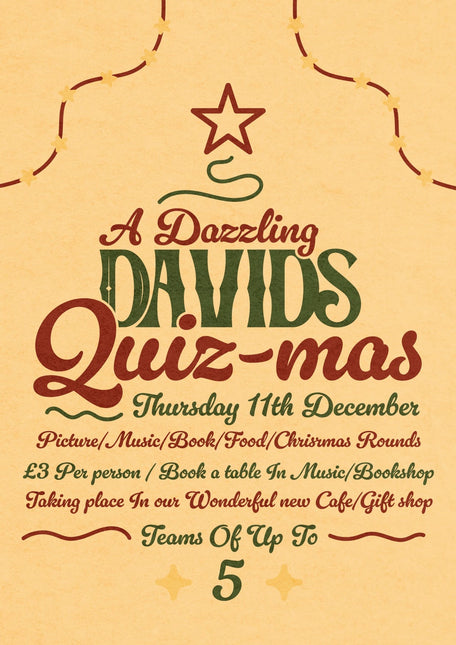 Event Ticket: David's Quiz Night