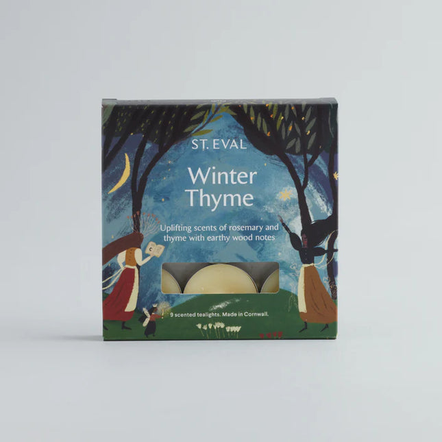 St Eval Winter Thyme, Christmas Scented Tealights