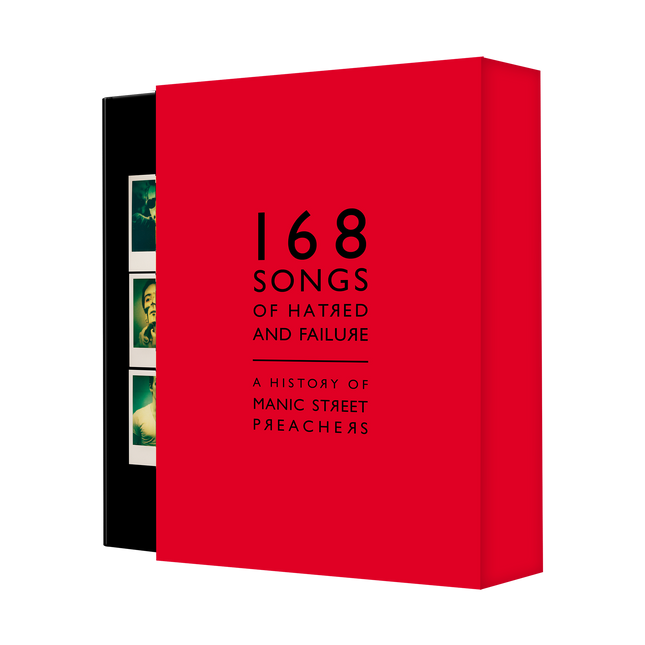 168 Songs of Hatred and Failure: A History of Manic Street Preachers by Keith Cameron (SIGNED, PRE-ORDER)