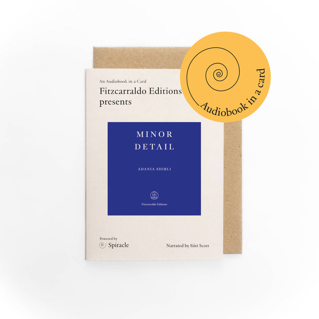 Audiobook In A Card: Minor Detail by Adania Shibli