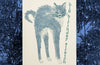 Big Birthday Stretch - Risograph Card