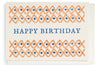 Happy Birthday Pattern | Letterpress Cards | Small Cards