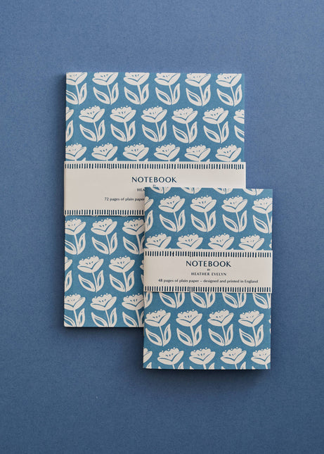 Notebook Tulips Blue