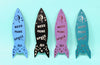 Rocket Bookmark Green/Turquoise