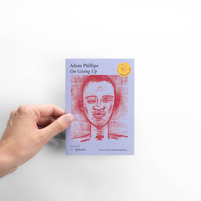 Audiobook in a Card: On Giving Up by Adam Phillips
