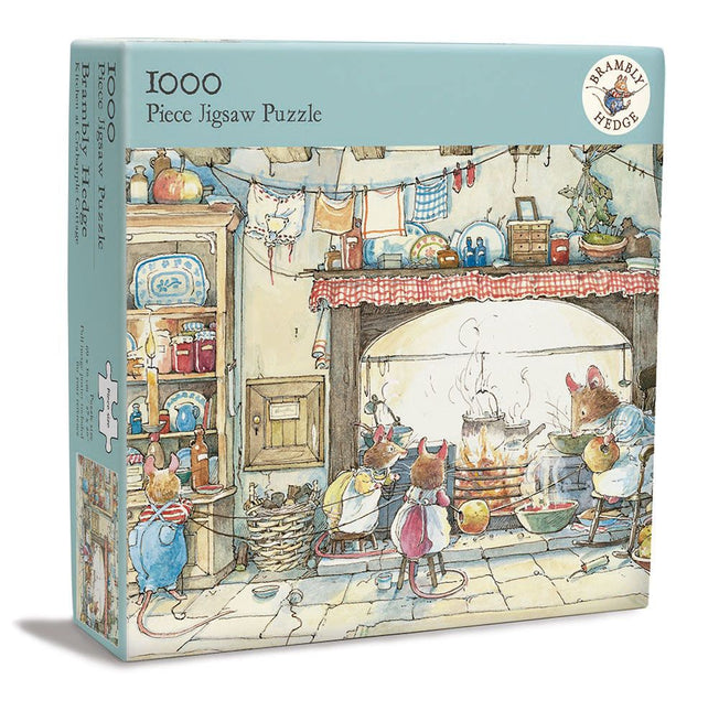 Kitchen at Crabapple Cottage 1000 Piece Jigsaw Puzzle