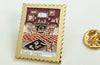 Sherlock Holmes - Baker Street: Gold Enamel Pin Badge