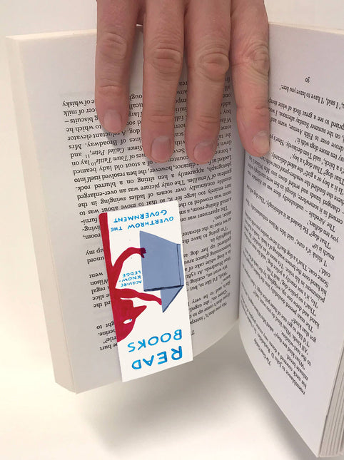 David Shrigley Magnetic Bookmark - Read Books