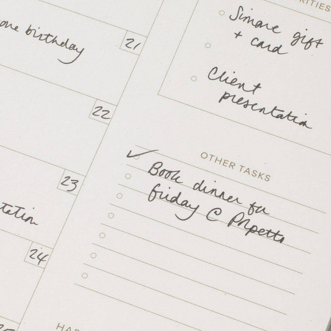 Picnic Productivity Weekly Planning Pad
